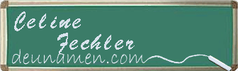 Celine Fechler Visitenkarte